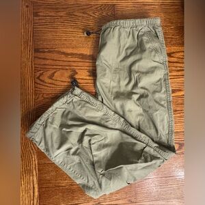 Divided Women’s Khaki Cargo Parachute Pants